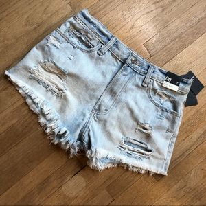 NWT Abercrombie high waist short